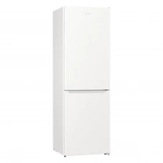 Prednja strana samostojećeg frižidera sa zamrzivačem Gorenje, bijeli, dvoja vrata